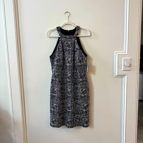 Alex Evenings Elegant Black and White Women's Dress - Picture 8 of 16